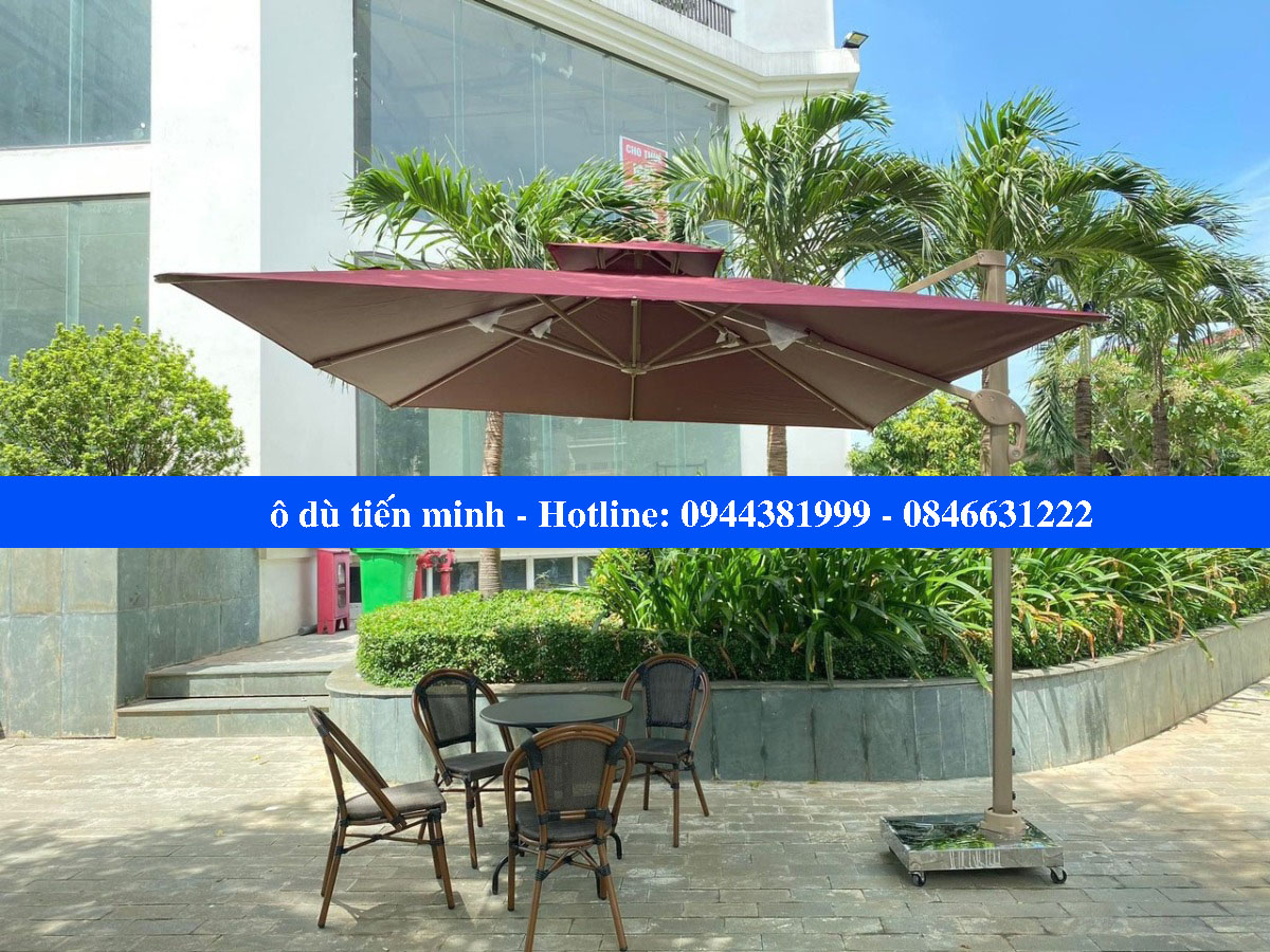 Ô Lệch Tâm Hợp Kim – Giải Pháp Toàn Diện Cho Không Gian Ngoài Trời
